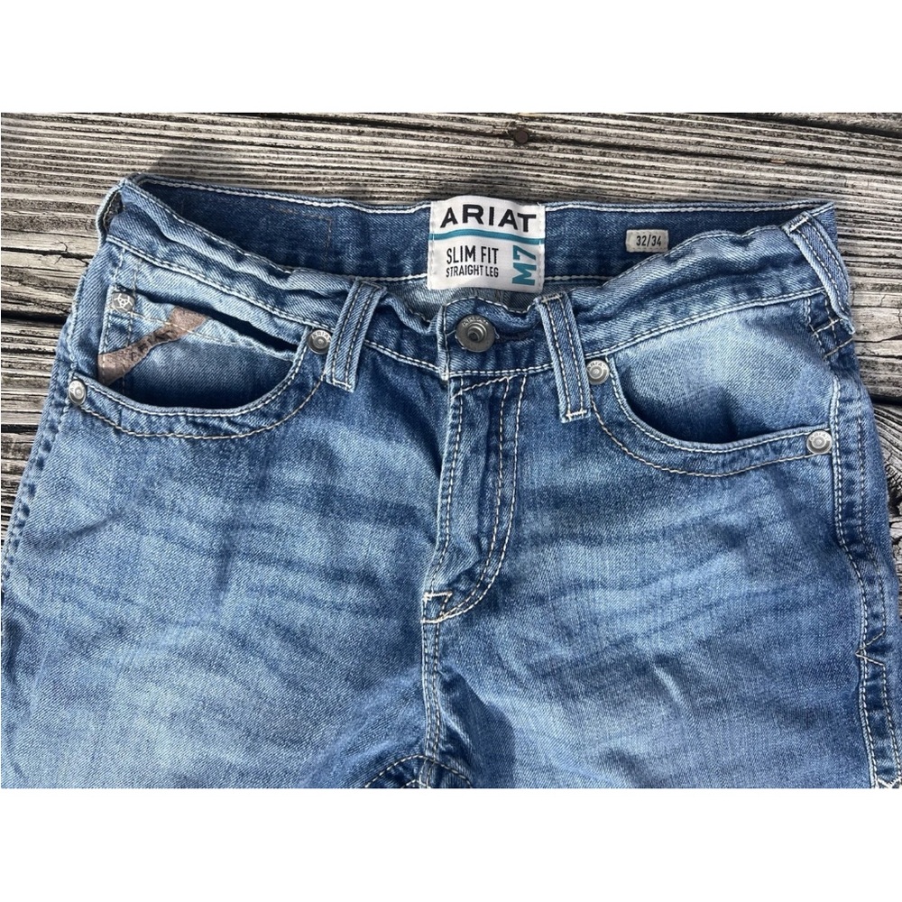 Ariat Blue Slim Fit Jeans 32x34